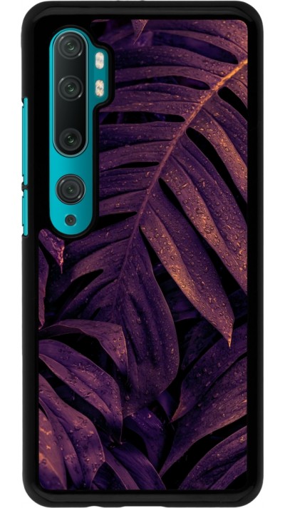 Xiaomi Mi Note 10 / Note 10 Pro Case Hülle - Purple Light Leaves