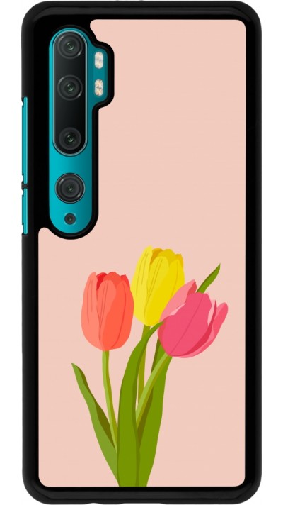 Xiaomi Mi Note 10 / Note 10 Pro Case Hülle - Spring 23 tulip trio