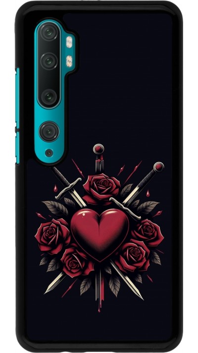 Xiaomi Mi Note 10 / Note 10 Pro Case Hülle - Valentine 2024 gothic love