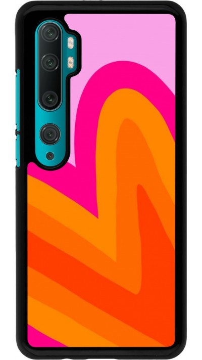 Xiaomi Mi Note 10 / Note 10 Pro Case Hülle - Valentine 2024 heart gradient