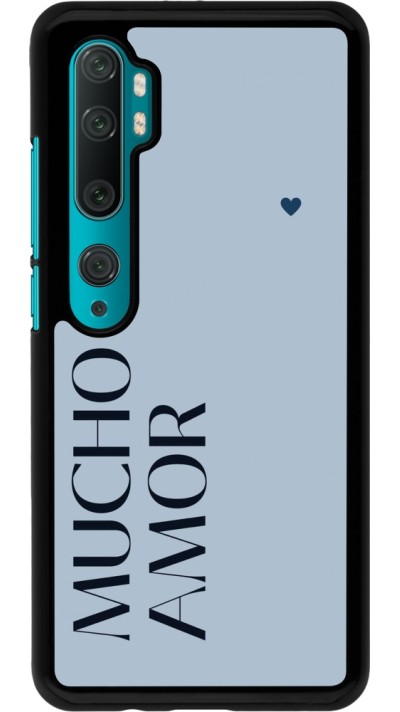 Xiaomi Mi Note 10 / Note 10 Pro Case Hülle - Valentine 2024 mucho amor azul
