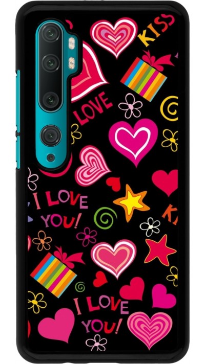 Xiaomi Mi Note 10 / Note 10 Pro Case Hülle - Valentine 2023 love symbols