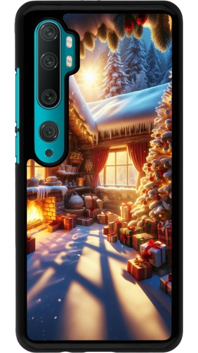 Xiaomi Mi Note 10 / Note 10 Pro Case Hülle - Weihnachten Chalet Feerie