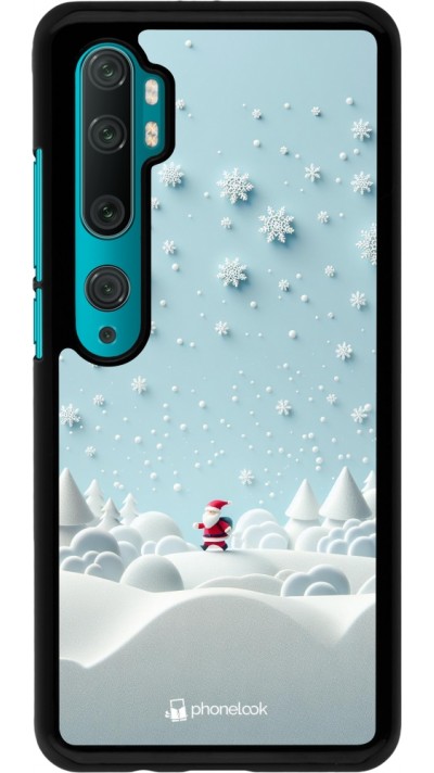 Xiaomi Mi Note 10 / Note 10 Pro Case Hülle - Weihnachten 2023 Kleiner Vater Schneeflocke
