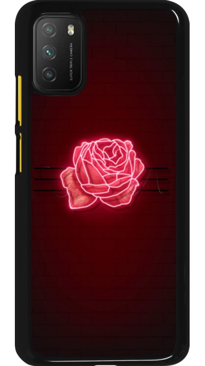 Xiaomi Poco M3 Case Hülle - Spring 23 neon rose
