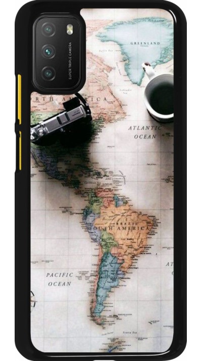 Xiaomi Poco M3 Case Hülle - Travel 01