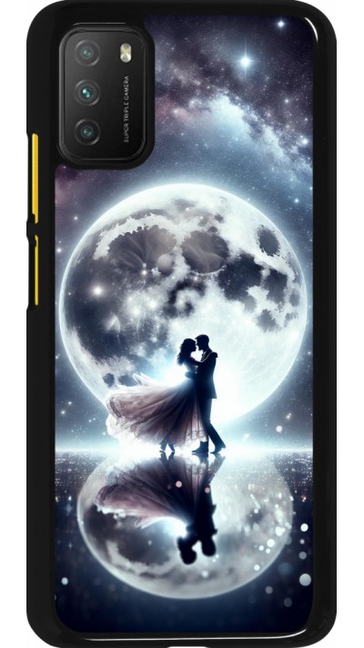 Xiaomi Poco M3 Case Hülle - Valentin 2024 Liebe unter dem Mond