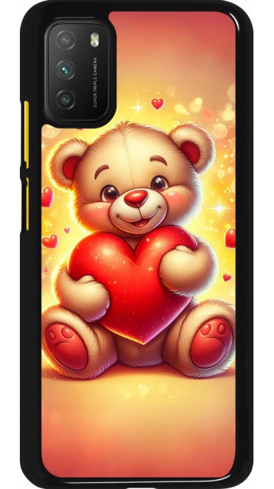 Xiaomi Poco M3 Case Hülle - Valentin 2024 Teddy Liebe