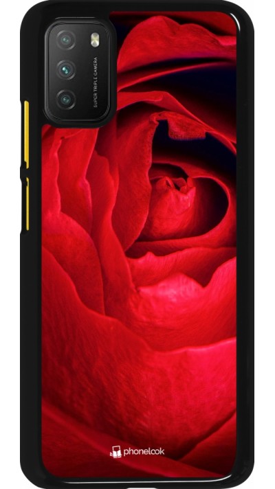 Xiaomi Poco M3 Case Hülle - Valentine 2022 Rose