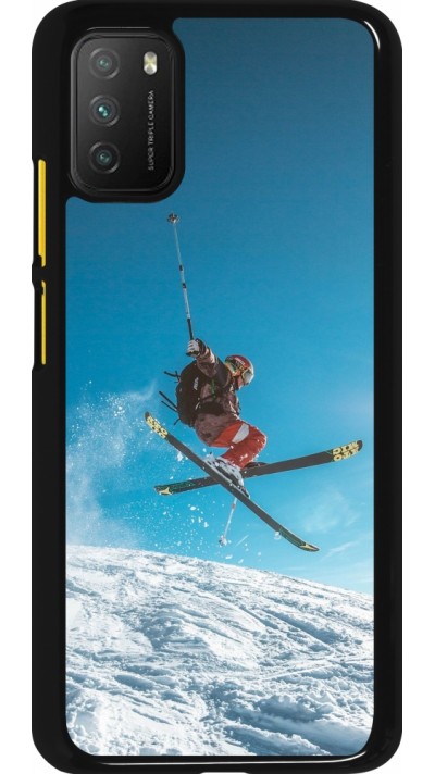 Xiaomi Poco M3 Case Hülle - Winter 22 Ski Jump