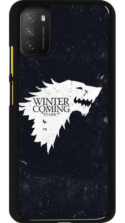 Xiaomi Poco M3 Case Hülle - Winter is coming Stark