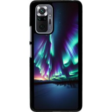Xiaomi Redmi Note 10 Pro Case Hülle - Funkelndes Nordlicht