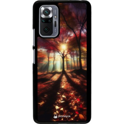 Xiaomi Redmi Note 10 Pro Case Hülle - Herbstlicher goldener Glanz