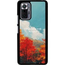 Xiaomi Redmi Note 10 Pro Case Hülle - Autumn 25 Fall in love