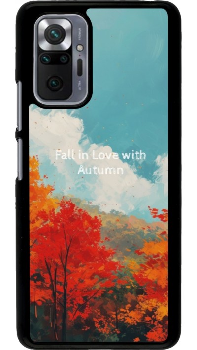 Xiaomi Redmi Note 10 Pro Case Hülle - Autumn 25 Fall in love