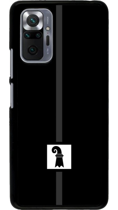 Xiaomi Redmi Note 10 Pro Case Hülle - Kanton BS schwarz