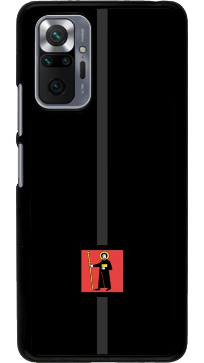 Xiaomi Redmi Note 10 Pro Case Hülle - Kanton GL schwarz