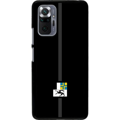 Xiaomi Redmi Note 10 Pro Case Hülle - Kanton GR schwarz