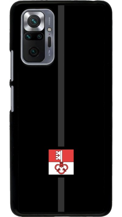 Xiaomi Redmi Note 10 Pro Case Hülle - Kanton OW schwarz