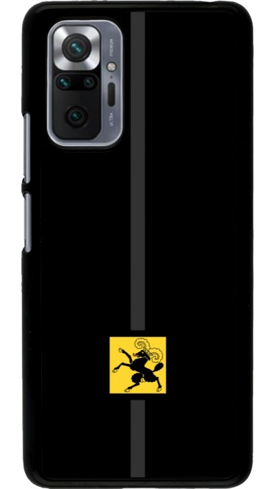 Xiaomi Redmi Note 10 Pro Case Hülle - Kanton SH schwarz