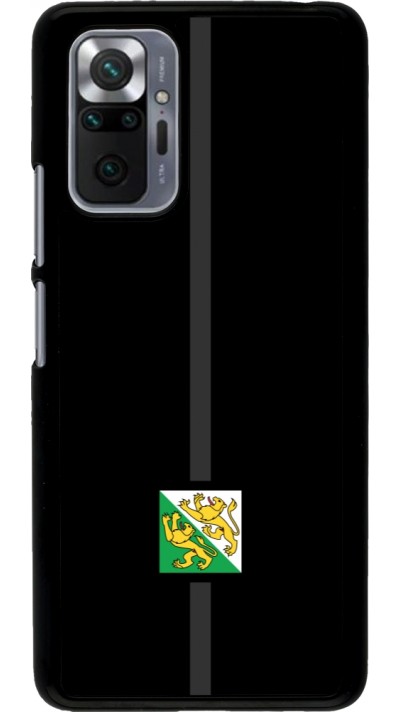 Xiaomi Redmi Note 10 Pro Case Hülle - Kanton TG schwarz