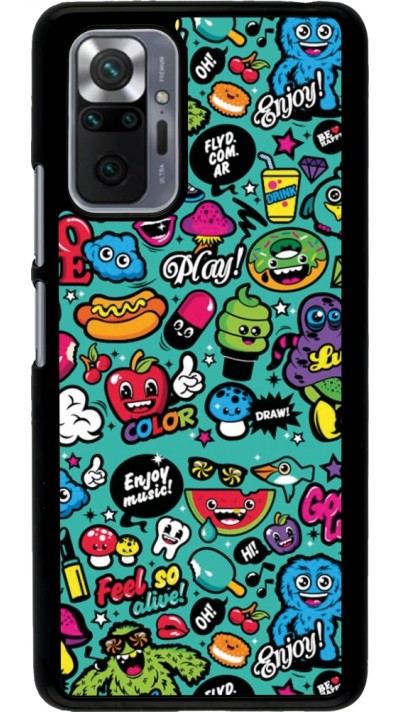 Xiaomi Redmi Note 10 Pro Case Hülle - Cartoons old school