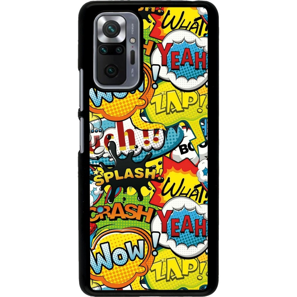 Xiaomi Redmi Note 10 Pro Case Hülle - Cartoons slogans