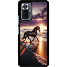 Xiaomi Redmi Note 10 Pro Case Hülle - Pferd majestätisch Strand