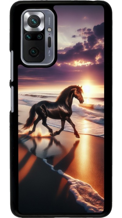 Xiaomi Redmi Note 10 Pro Case Hülle - Pferd majestätisch Strand