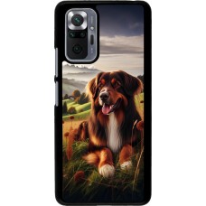 Xiaomi Redmi Note 10 Pro Case Hülle - Hund Land Schweiz