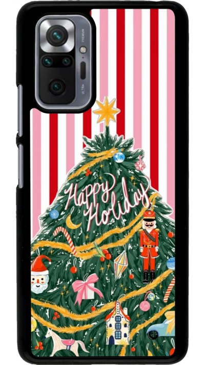 Xiaomi Redmi Note 10 Pro Case Hülle - Christmas 25 Happy Holiday