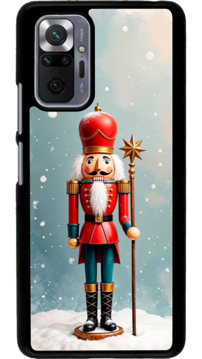 Xiaomi Redmi Note 10 Pro Case Hülle - Christmas 25 Nutcracker Snow