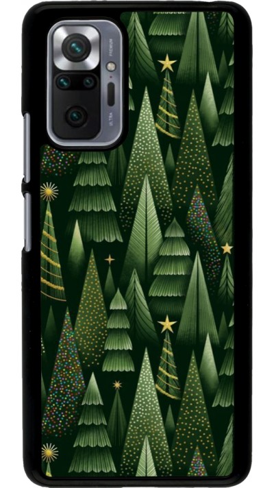 Xiaomi Redmi Note 10 Pro Case Hülle - Christmas 25 Pattern Xmas Tree