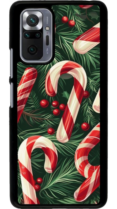 Xiaomi Redmi Note 10 Pro Case Hülle - Christmas 25 Xmas Stick