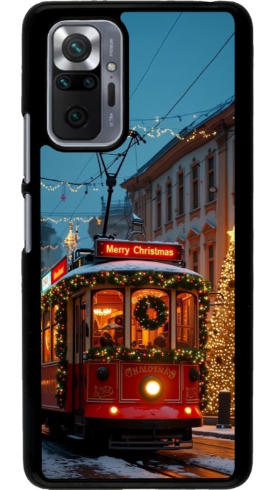 Xiaomi Redmi Note 10 Pro Case Hülle - Christmas 25 Xmas Train