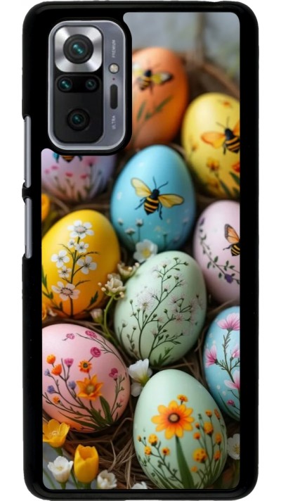 Xiaomi Redmi Note 10 Pro Case Hülle - Easter 2026 Eggs with bees