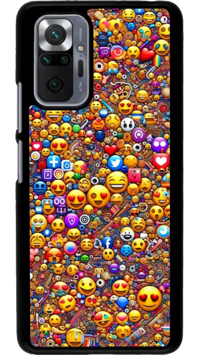 Xiaomi Redmi Note 10 Pro Case Hülle - Emoji gemischt