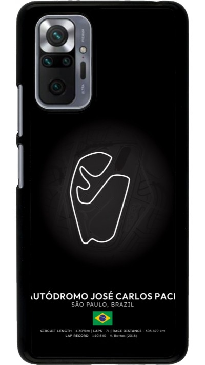Xiaomi Redmi Note 10 Pro Case Hülle - F1 Track 2025 Brazil