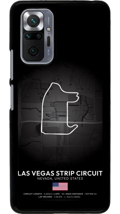Xiaomi Redmi Note 10 Pro Case Hülle - F1 Track 2025 Las Vegas