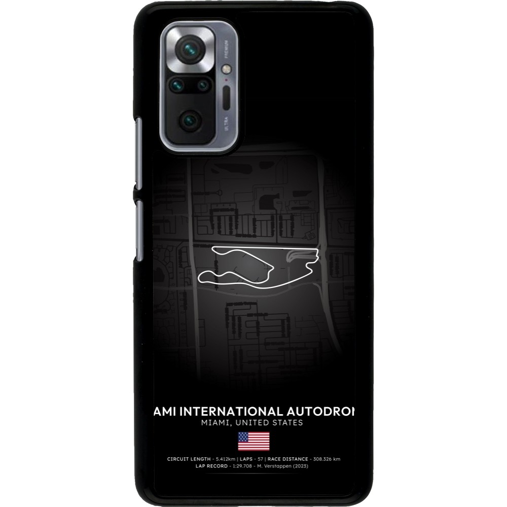 Xiaomi Redmi Note 10 Pro Case Hülle - F1 Track 2025 Miami
