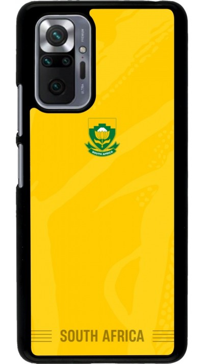Xiaomi Redmi Note 10 Pro Case Hülle - Südafrika 2026 personalisierbares Fussballtrikot