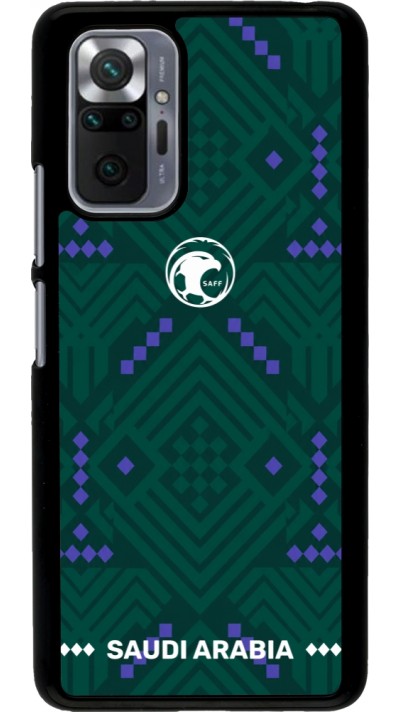 Xiaomi Redmi Note 10 Pro Case Hülle - Saudi Arabien 2026 personalisierbares Fussballtrikot