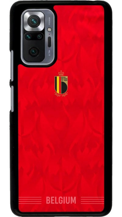 Xiaomi Redmi Note 10 Pro Case Hülle - Belgien 2026 personalisierbares Fussballtrikot