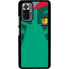 Xiaomi Redmi Note 10 Pro Case Hülle - Kamerun 2022 personalisierbares Fussballtrikot