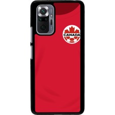 Xiaomi Redmi Note 10 Pro Case Hülle - Kanada 2022 personalisierbares Fussballtrikot