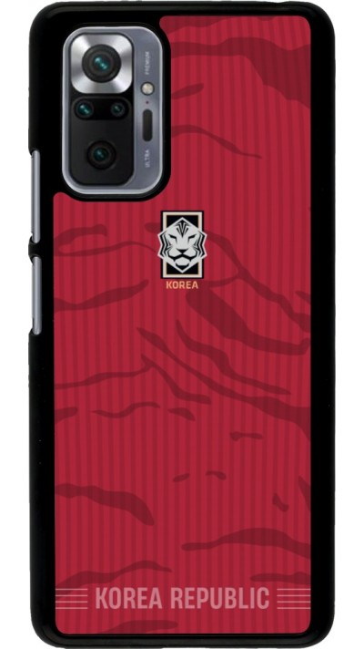 Xiaomi Redmi Note 10 Pro Case Hülle - Südkorea 2026 personalisierbares Fussballtrikot