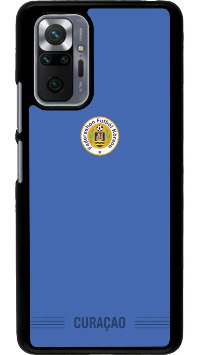 Xiaomi Redmi Note 10 Pro Case Hülle - Curaçao 2026 personalisierbares Fussballtrikot
