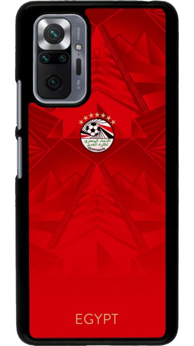 Xiaomi Redmi Note 10 Pro Case Hülle - Ägypten 2026 personalisierbares Fussballtrikot