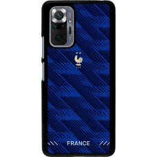 Xiaomi Redmi Note 10 Pro Case Hülle - Frankreich 2026 personalisierbares Fussballtrikot