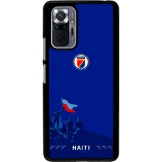 Xiaomi Redmi Note 10 Pro Case Hülle - Haiti 2026 personalisierbares Fussballtrikot